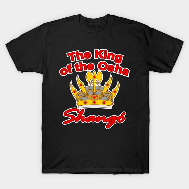 Shango Crown 02 T-Shirt by Korvus78